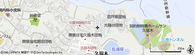 福岡県大牟田市久福木815周辺の地図