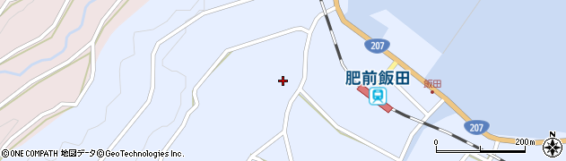 佐賀県鹿島市飯田3543周辺の地図