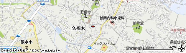 福岡県大牟田市久福木330周辺の地図