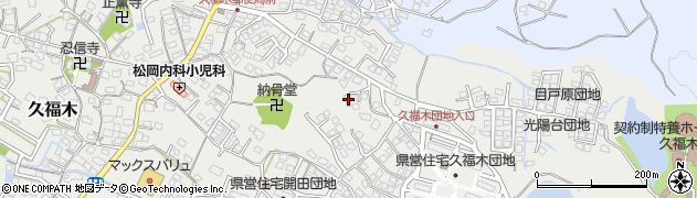 福岡県大牟田市久福木548周辺の地図
