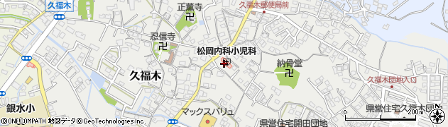 松岡医院周辺の地図