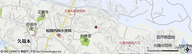 福岡県大牟田市久福木497周辺の地図