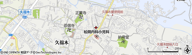 福岡県大牟田市久福木421周辺の地図