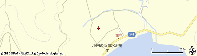 大分県佐伯市上浦大字最勝海浦1486周辺の地図