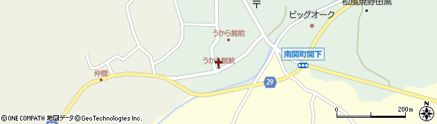 熊本県玉名郡南関町関町1251周辺の地図