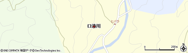 高知県黒潮町（幡多郡）口湊川周辺の地図