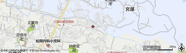 福岡県大牟田市久福木464周辺の地図