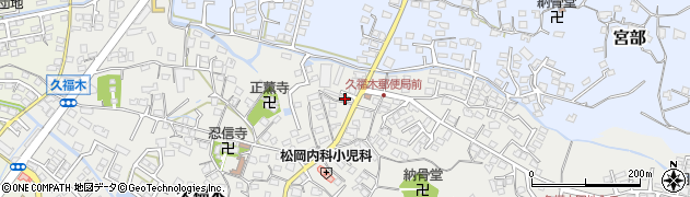 福岡県大牟田市久福木455周辺の地図