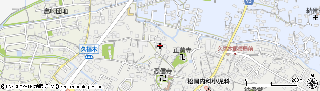 福岡県大牟田市久福木364周辺の地図