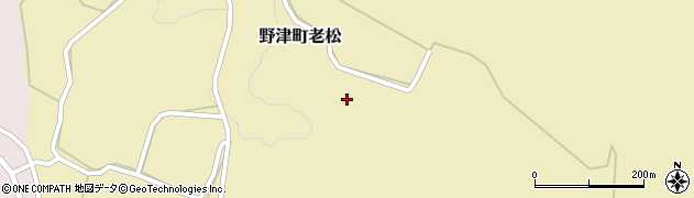 大分県臼杵市野津町大字老松2070周辺の地図