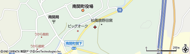 熊本県玉名郡南関町関町1501周辺の地図