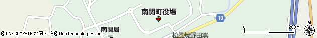 熊本県玉名郡南関町周辺の地図