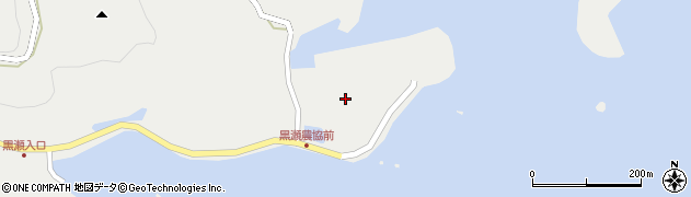 長崎県西海市大島町（黒瀬）周辺の地図