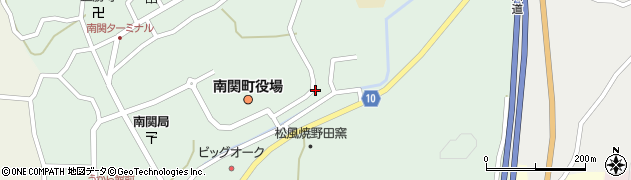 熊本県玉名郡南関町関町83周辺の地図