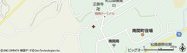 熊本県玉名郡南関町関町1292周辺の地図