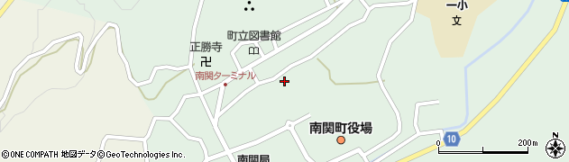 熊本県玉名郡南関町関町4周辺の地図