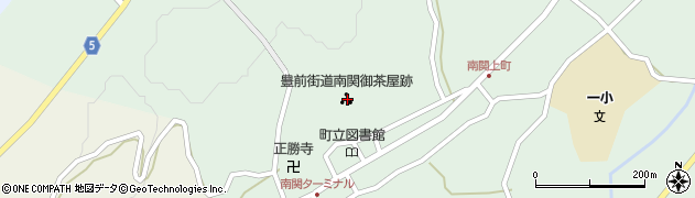 熊本県玉名郡南関町関町1141周辺の地図