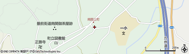 熊本県玉名郡南関町関町1345周辺の地図