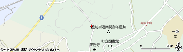 熊本県玉名郡南関町関町1159周辺の地図