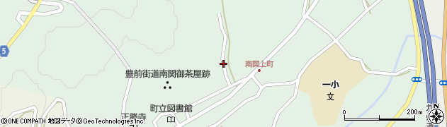 熊本県玉名郡南関町関町周辺の地図