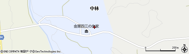 熊本県玉名郡和水町中林543周辺の地図