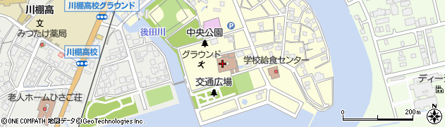 川棚町役場　いきがいセンター周辺の地図