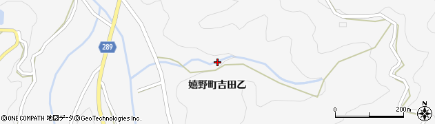 佐賀県嬉野市嬉野町大字吉田（乙）周辺の地図