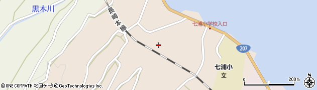 佐賀県鹿島市嘉瀬浦周辺の地図