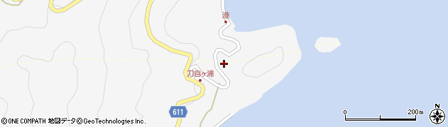 大分県津久見市久保泊2507-1周辺の地図