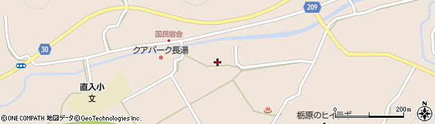 大分県竹田市直入町大字長湯3105周辺の地図