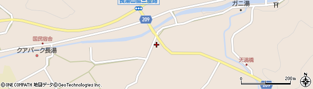 大分県竹田市直入町大字長湯2968周辺の地図
