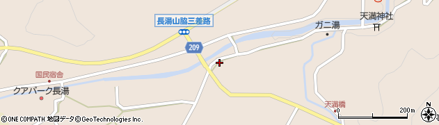 大分県竹田市直入町大字長湯2965周辺の地図