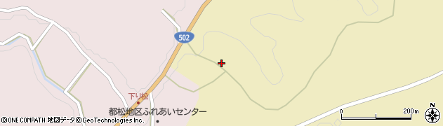 大分県臼杵市野津町大字老松973周辺の地図