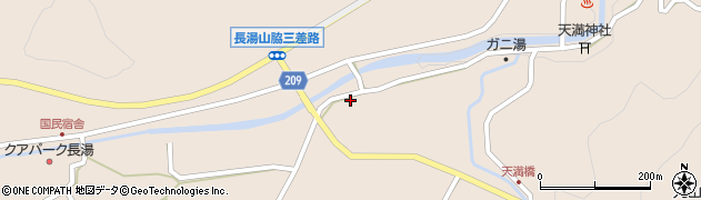 大分県竹田市直入町大字長湯2962周辺の地図