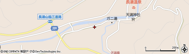 大分県竹田市直入町大字長湯7696周辺の地図