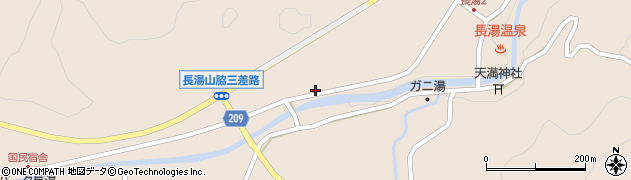 大分県竹田市直入町大字長湯2627周辺の地図