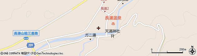 大分県竹田市直入町大字長湯8015周辺の地図