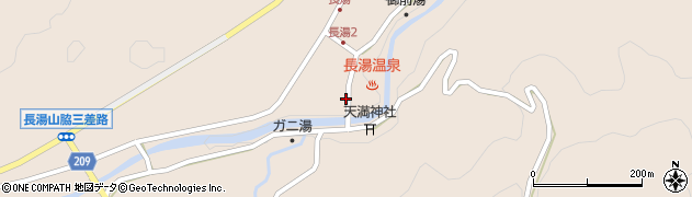 大分県竹田市直入町大字長湯7993周辺の地図