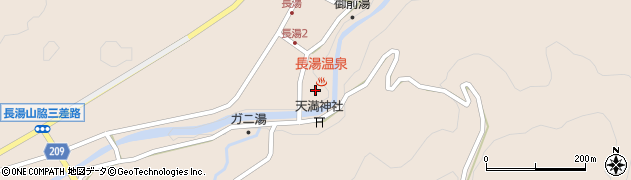 大分県竹田市直入町大字長湯7991周辺の地図