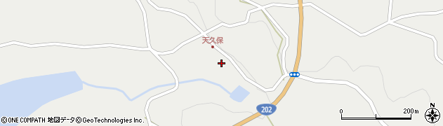 長崎県西海市西海町天久保郷1344周辺の地図