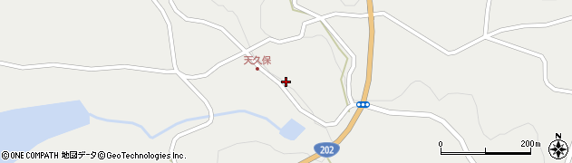 長崎県西海市西海町天久保郷1335周辺の地図