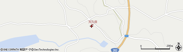 長崎県西海市西海町天久保郷1348周辺の地図