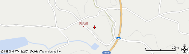 長崎県西海市西海町天久保郷132周辺の地図