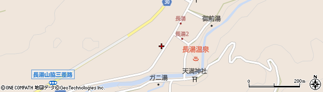 大分県竹田市直入町大字長湯8002周辺の地図