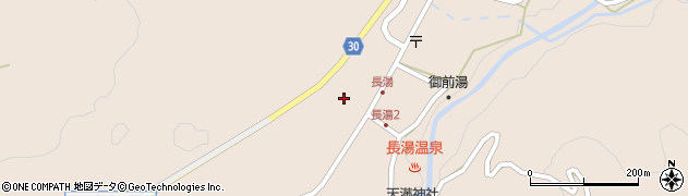 大分県竹田市直入町大字長湯7599周辺の地図
