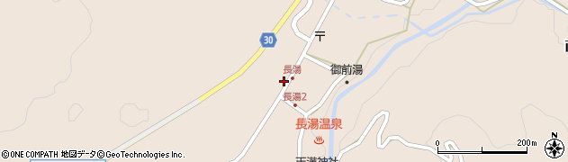 緒方食堂周辺の地図