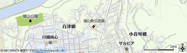 川棚町中央公民館城山分館周辺の地図