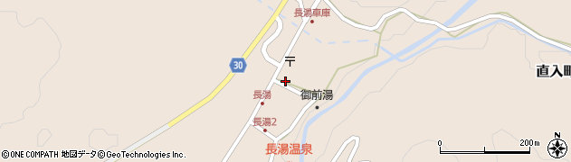 大分県竹田市直入町大字長湯7951周辺の地図