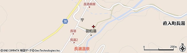 大分県竹田市直入町大字長湯7958周辺の地図