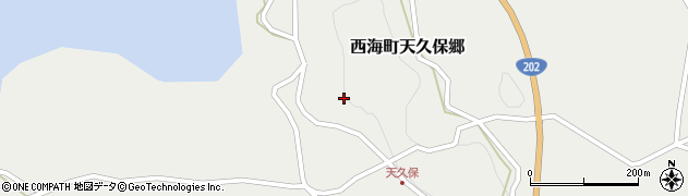 長崎県西海市西海町天久保郷1450周辺の地図